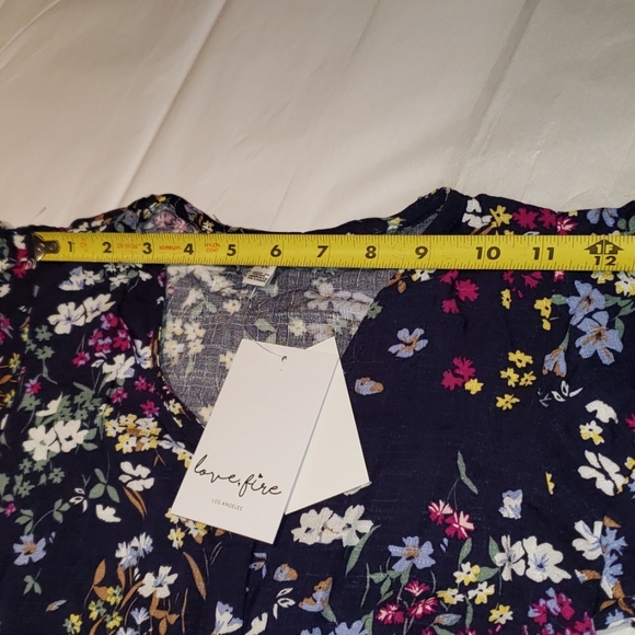 LOVE FIRE Floral Maxi Romper Jumpsuit Dress+Shorts - Picture 13 of 13